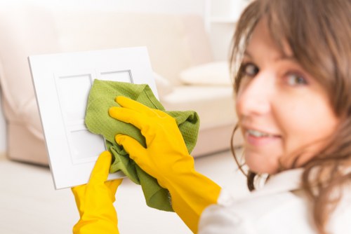 Deep cleaning a carpet in a busy Archway household
